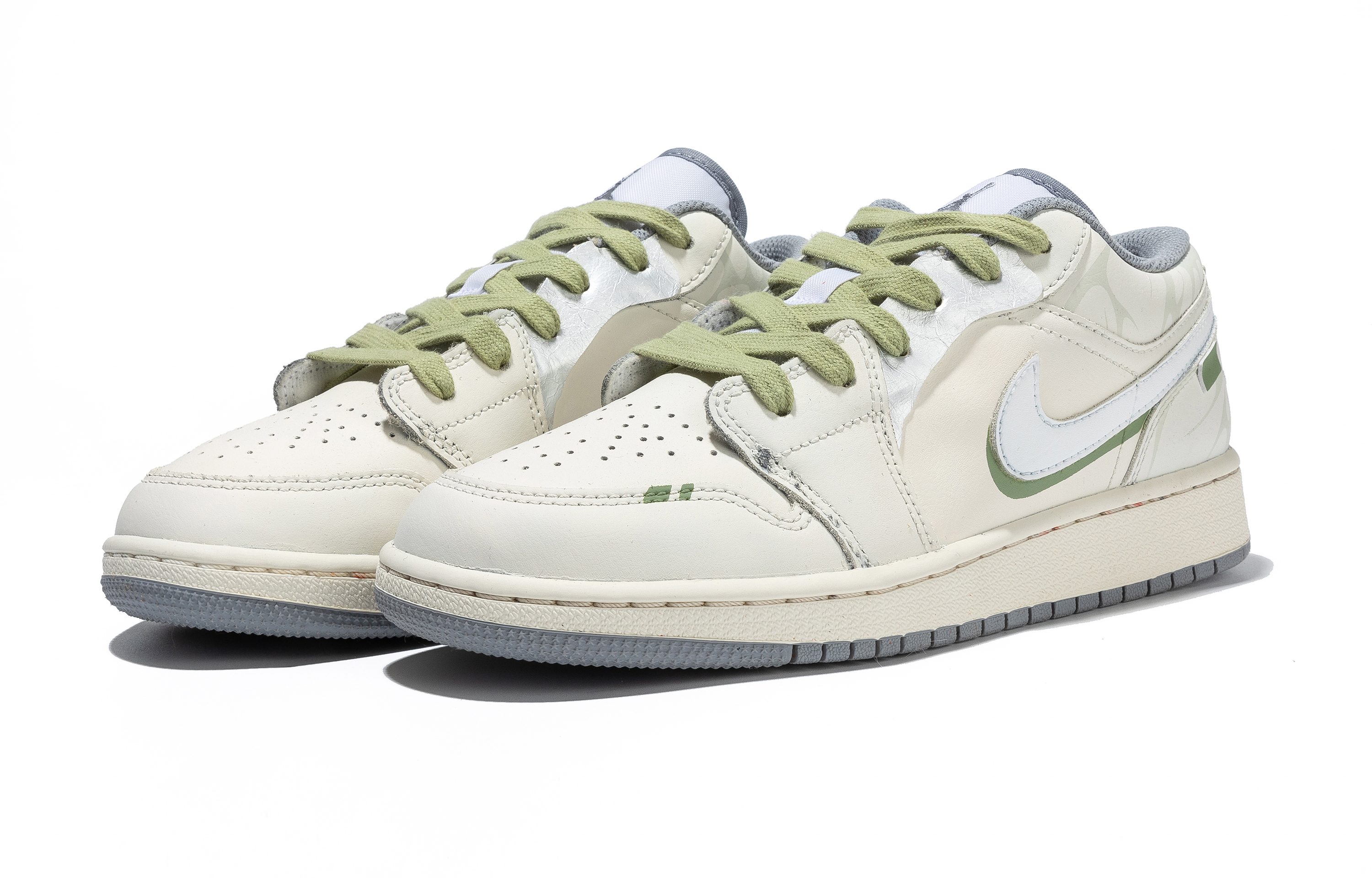 Jordan Air Jordan 1 The Wizard Of The Green Shadow Slip Resistant Abrasion Resistant Slip Resistant Abrasion Resistant