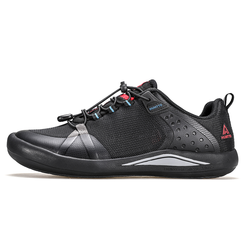 HUMTTO Fabric Low top Cushioning Abrasion Resistant Breathable Impact Resistant Lightweight Rebound Hiking Shoes Men’s