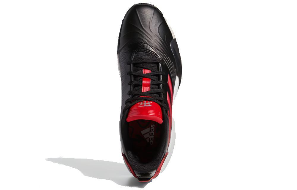 Мужские кроссовки adidas T mac Millennium CNY (черно-красные) — Чёрныйкрасный — фото 4