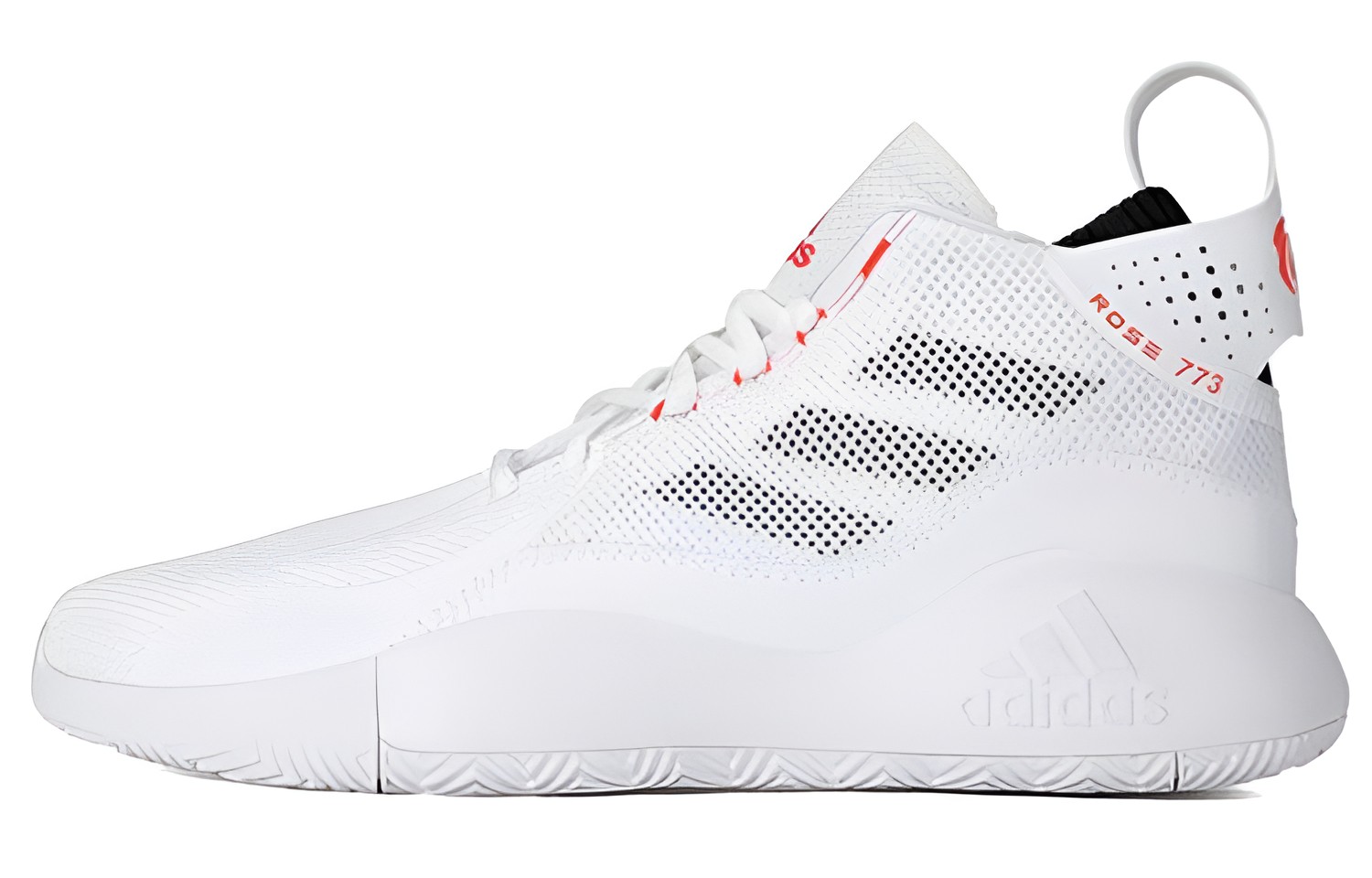 D Rose 773 Adidas 2020 'White Solar Red'