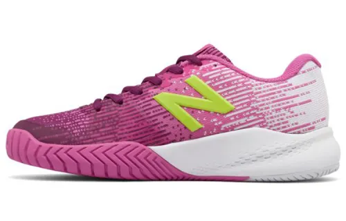 New Balance NB 996 Tennis Shoes Women's Low Top Purple/White/Yellow
