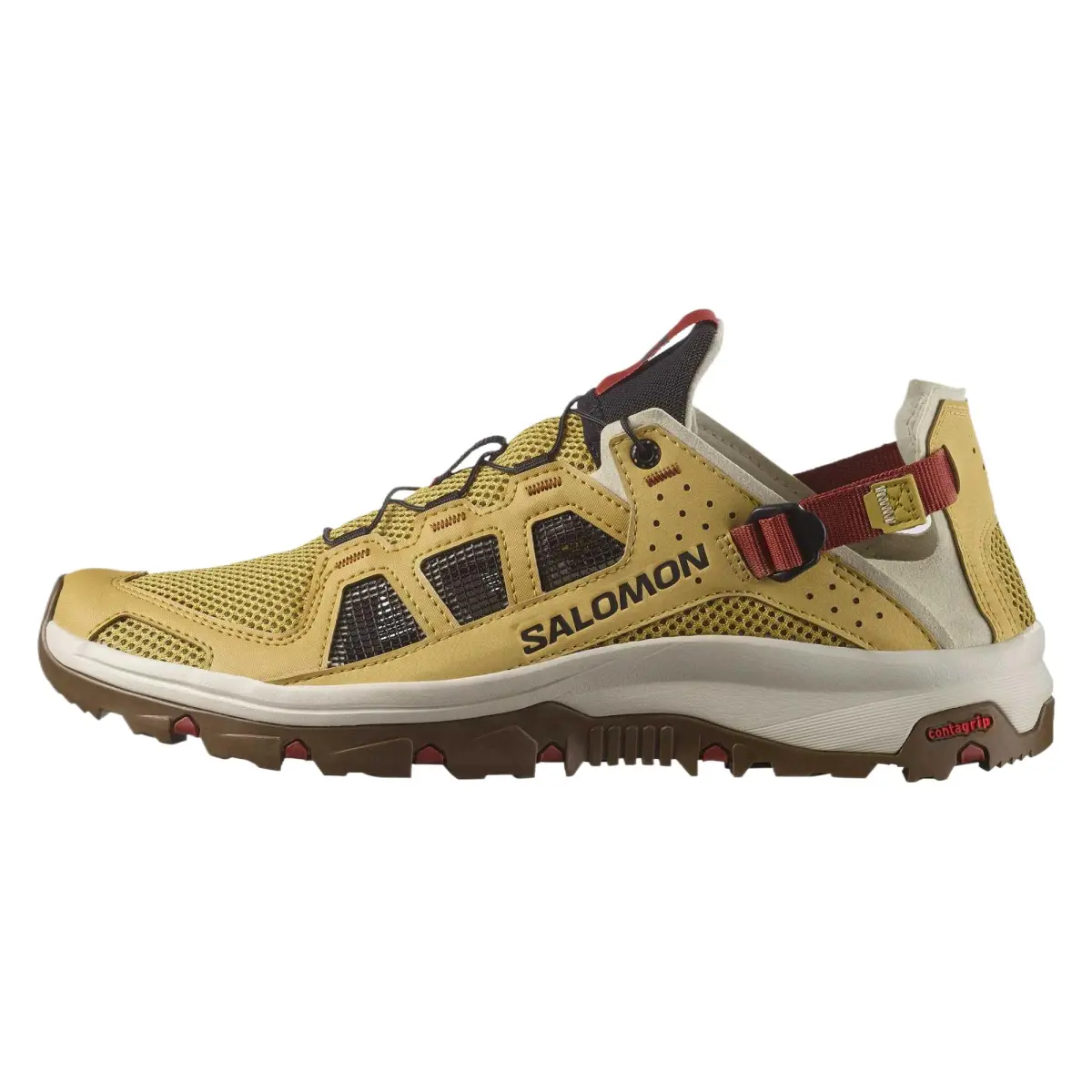 SALOMON Techamphibian 5 Slip Resistant Breathable And Quick Dry Grip Cushioning Lightweight River Trekking Shoes Men's