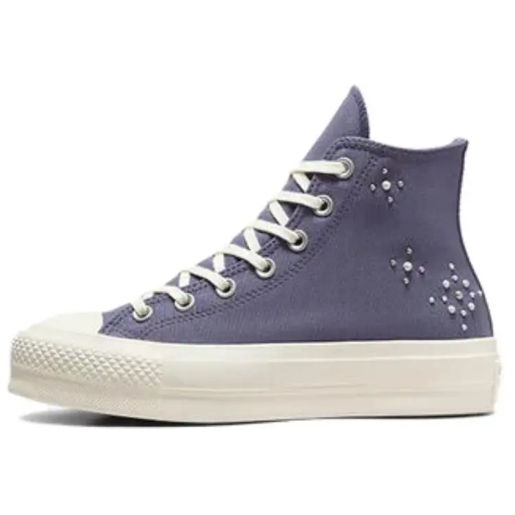 Chuck Taylor All Star Wmns Converse Lift Platform High 'Pearls & Studs - Lavender Ash' Women's