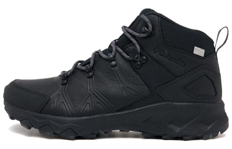 Columbia Slip Resistant Abrasion Resistant Mid top Outdoor Shoes Men’s Black