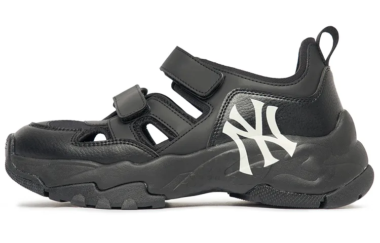 MLB Sandal Chunky Mask Casual Breathable River Trekking Shoes Unisex Black