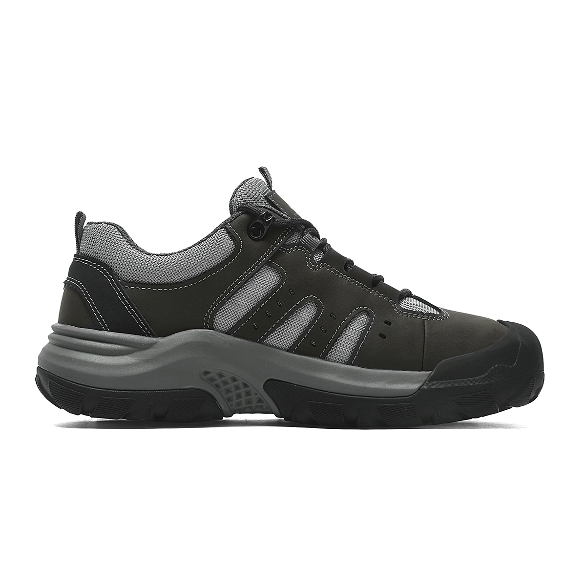 Jeep Textile, Synthetic Leather Low top Mountaineering Shoes Men’s Gray