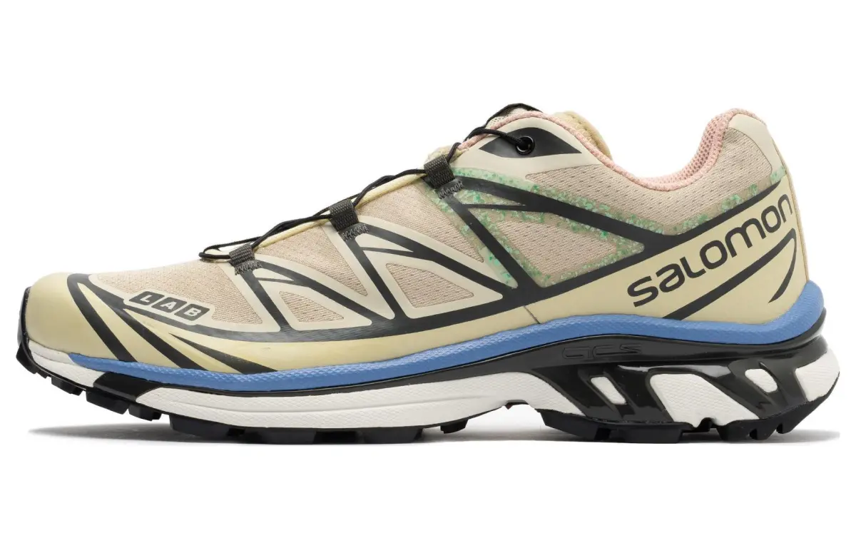 SALOMON XT 6 Low top Outdoor Shoes Unisex Light Yellow