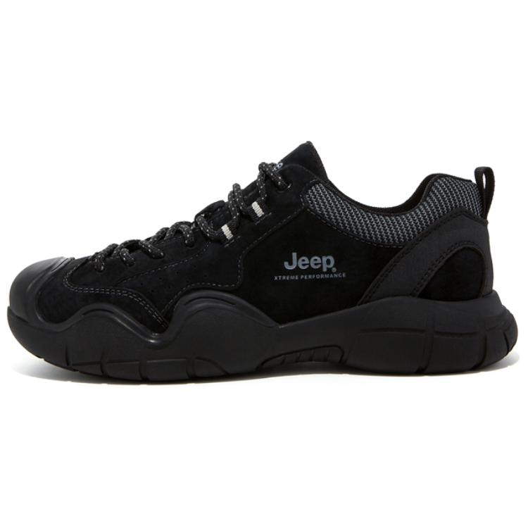 Jeep Pigskin Mountaineering Shoes Men’s Black