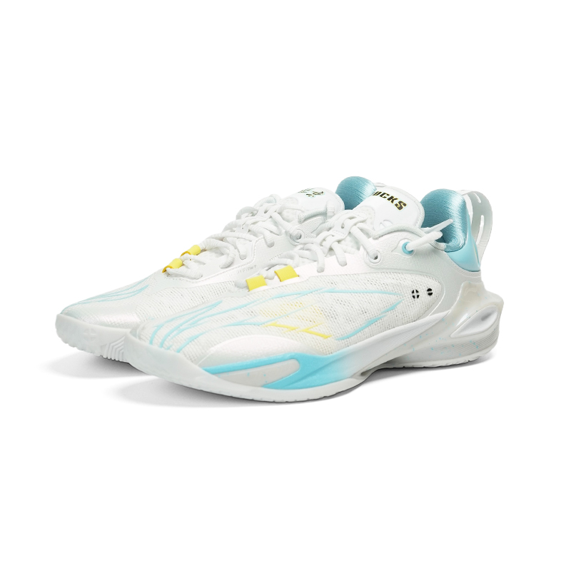 Li Ning Speed 11 Basketball Shoes Men’s Low Top White Blue