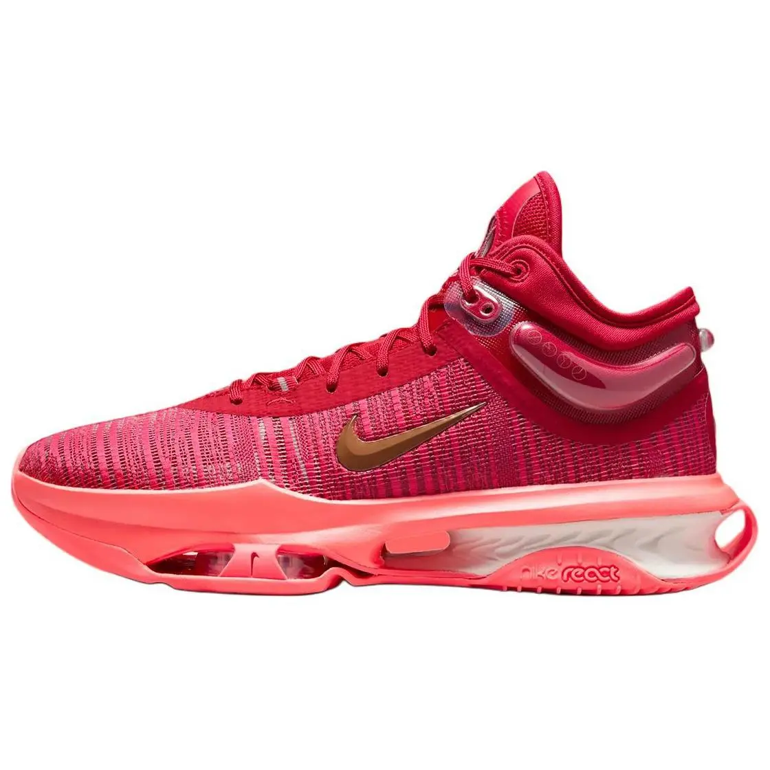Nike AIR ZOOM GT JUMP 2 Slip Resistant Abrasion Resistant Slip Resistant Abrasion Resistant Mid top Basketball Shoes