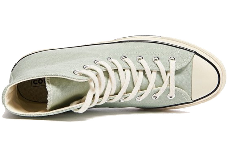 Кеды Converse Chuck Taylor All Star Hi (светло-зеленые) — 淡绿色/白色 — фото 4