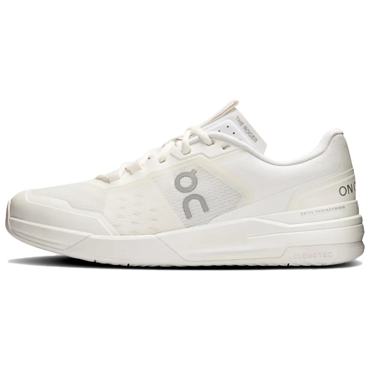 On The Roger Advantage Lightweight Low top Tennis Shoes Men's White