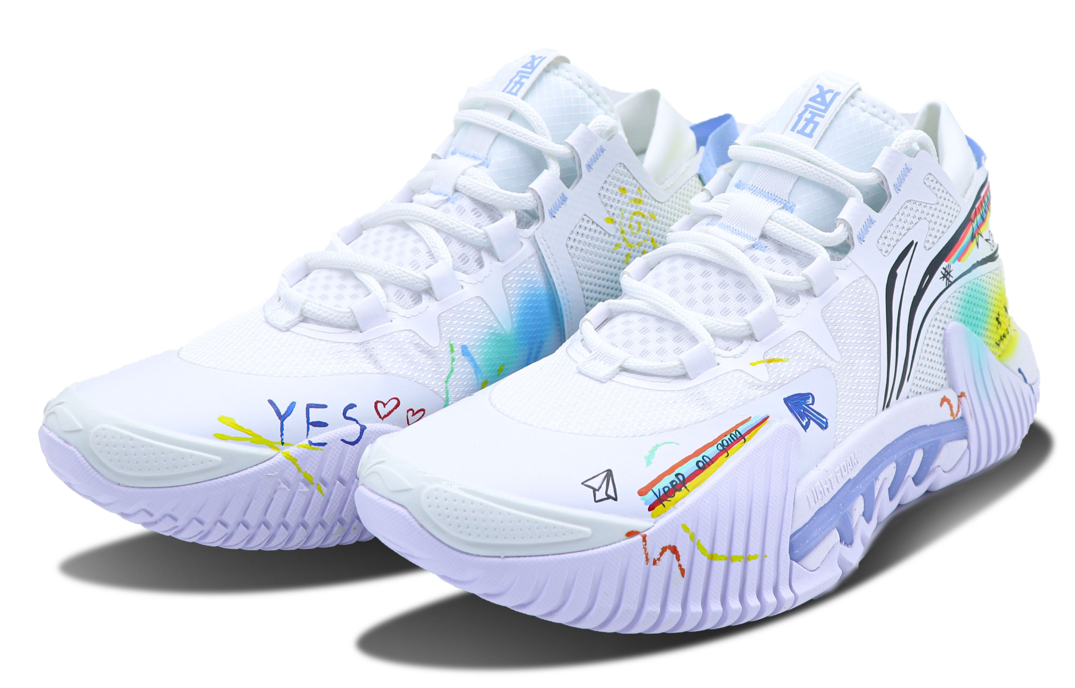 Li Ning Badfive 2 Low Cushioning Slip Resistant Abrasion Resistant Coverage Support Low top Basketball Shoes Men’s