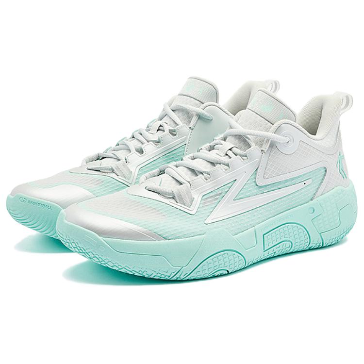 QIAODAN Synthetic Leather Slip Resistant Abrasion Resistant Slip Resistant Abrasion Resistant Low top Basketball Shoes