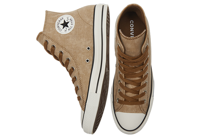 Кеды Converse Chuck Taylor All Star (каричнево-бежевый) — фото 5
