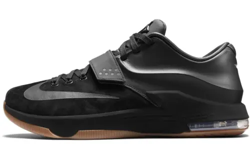 Nike KD 7 EXT Black Suede comfortable and simple non-slip low-top basketball shoes men's black