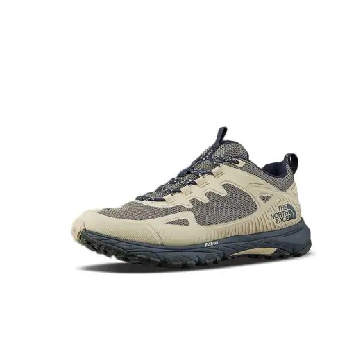 THE NORTH FACE Abrasion Resistant Low top Mountaineering & Hiking Shoes Men's Khaki