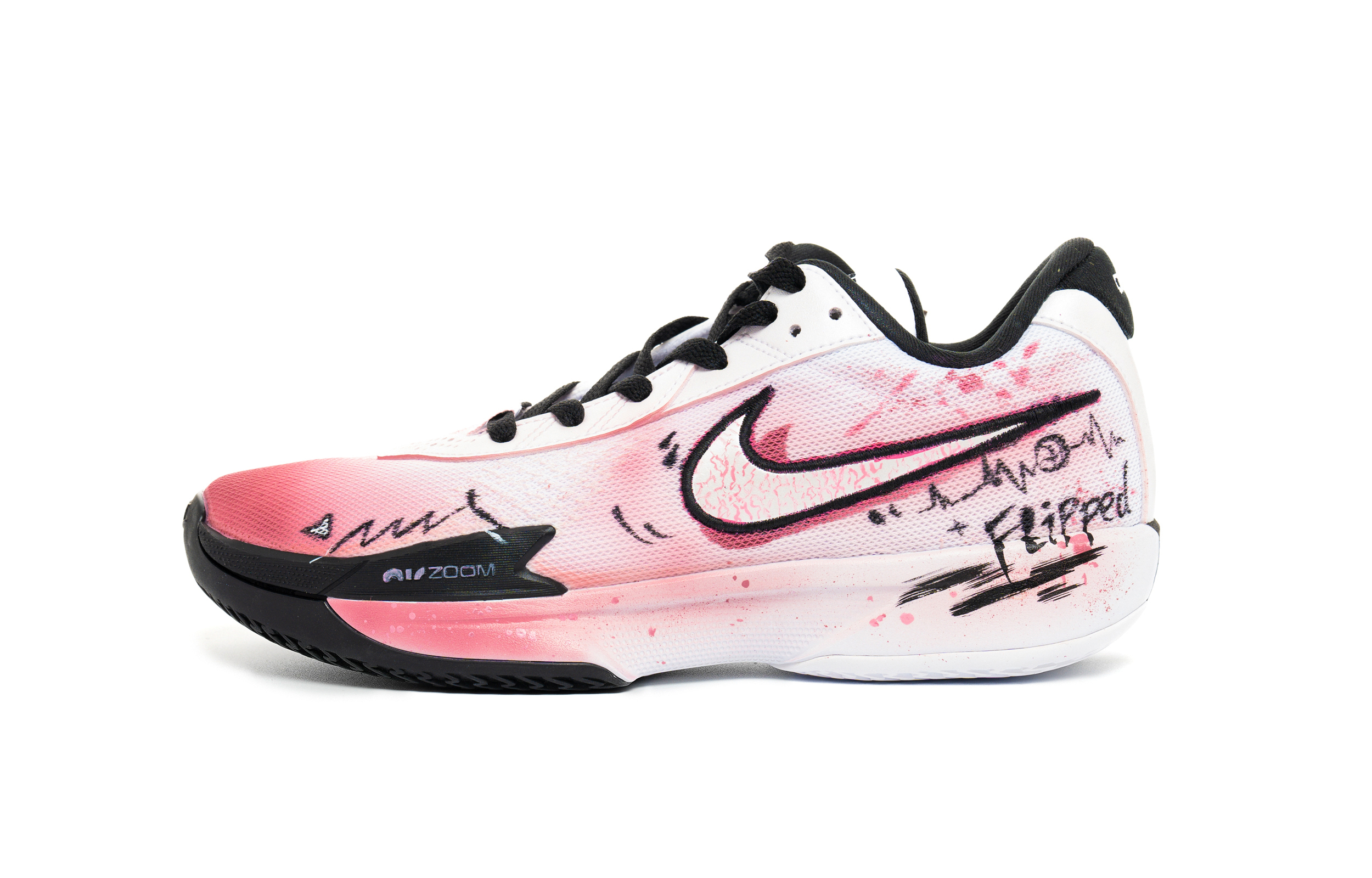 Nike Air Zoom G.T. Cut Academy Mesh, Textile, Synthetic Leather Cushioning Slip Resistant Abrasion Resistant Low top