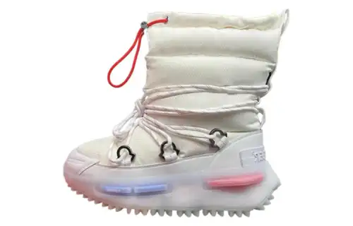 Moncler x Adidas Originals NMD Height Increasing Crew Snow Boots Men's White