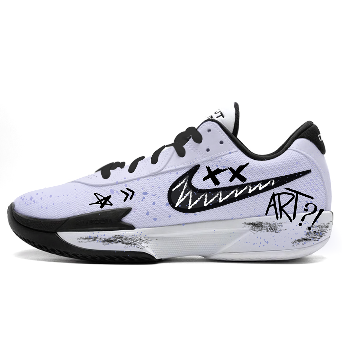 Nike Air Zoom G.T. Cut Academy Basketball Shoes Unisex Low Top Black