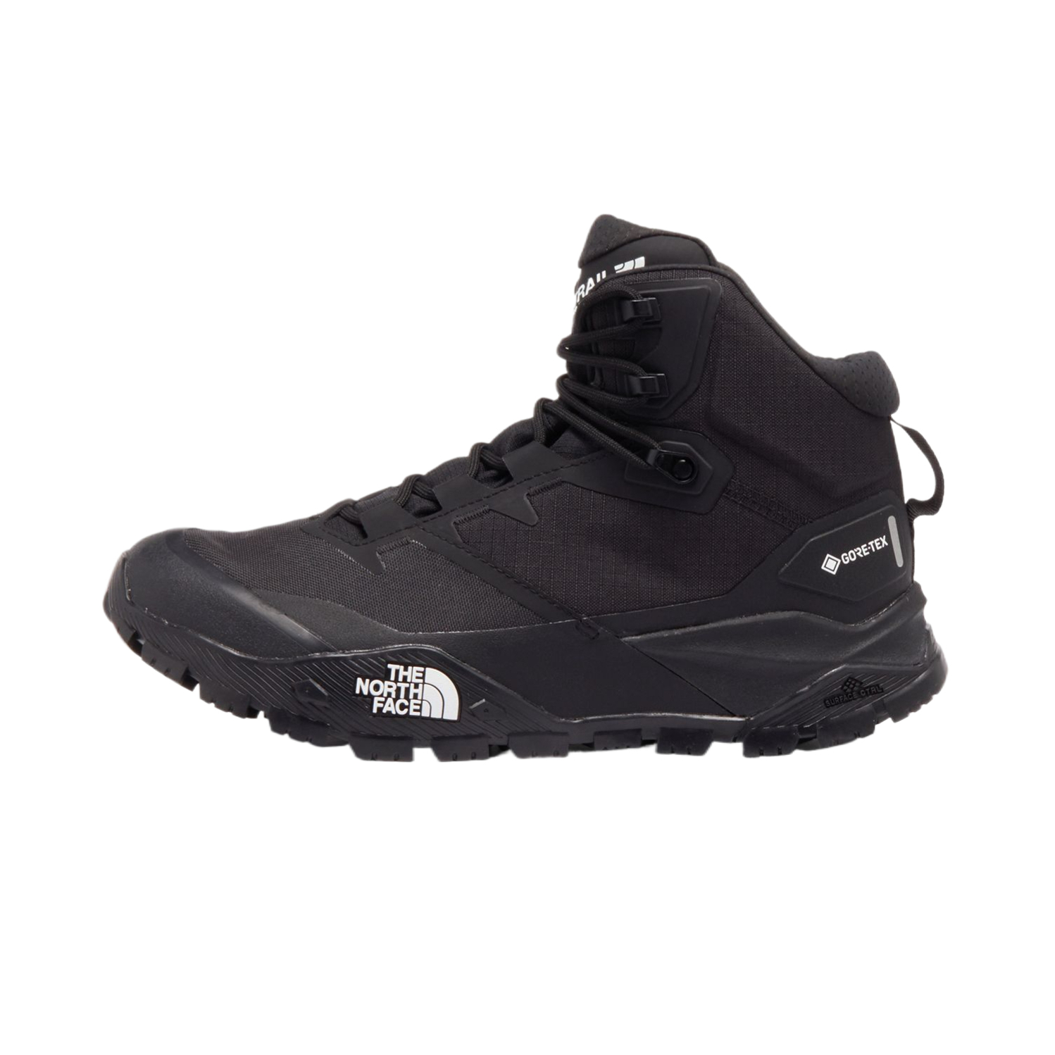 THE NORTH FACE Off Trail Hike Mid top Mountaineering Shoes Men's Black