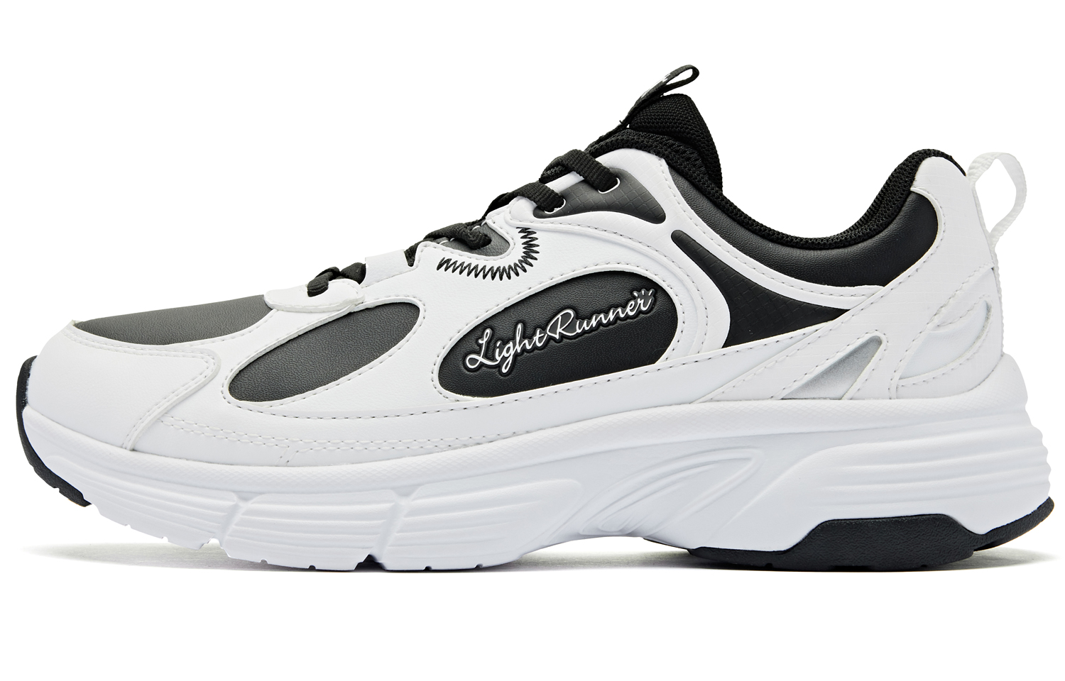 QIAODAN Cushioning Lightweight Low top Training Shoes Women’s White Black