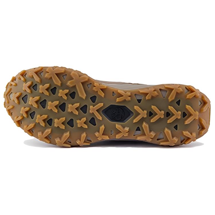 Timberland Motion Access Cushioning Waterproof Support Rebound Grip Mid top Hiking Shoes Men’s Gray Brown