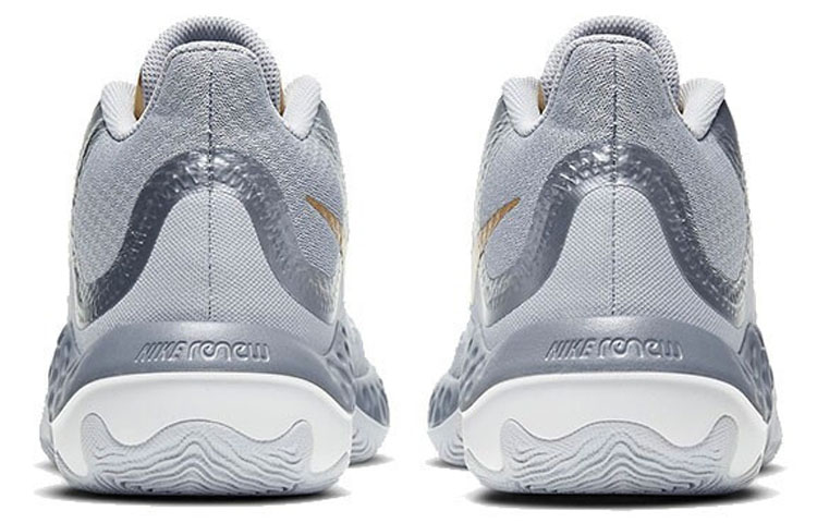 Кроссовки Nike Renew Elevate (серый / золотой / серебристый) — фото 5