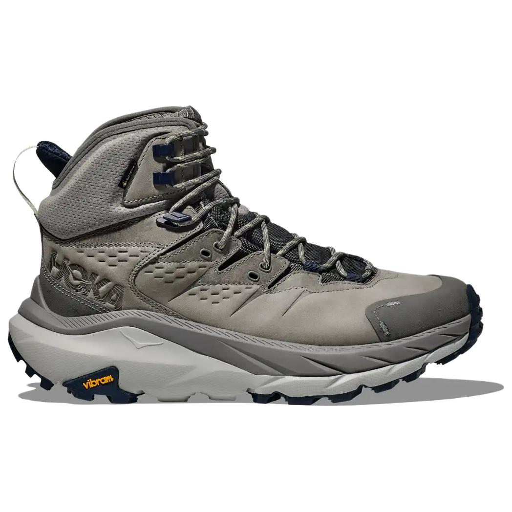HOKA ONE ONE Kaha 2 Slip Resistant Abrasion Resistant High top Hiking Shoes Men’s Gray