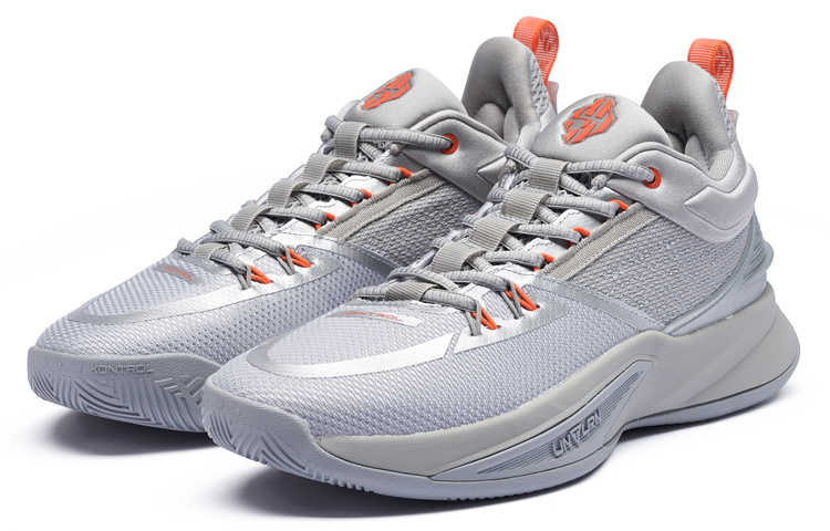 361° Restraint 3 Mesh, Synthetic Leather Cushioning Slip Resistant Abrasion Resistant Coverage Low top Basketball Shoes