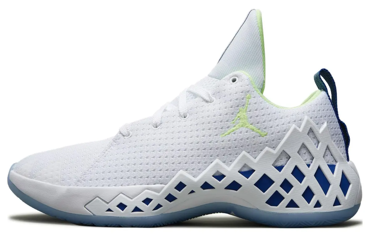 JORDAN Jumpman Diamond Low White Blue Green Men's