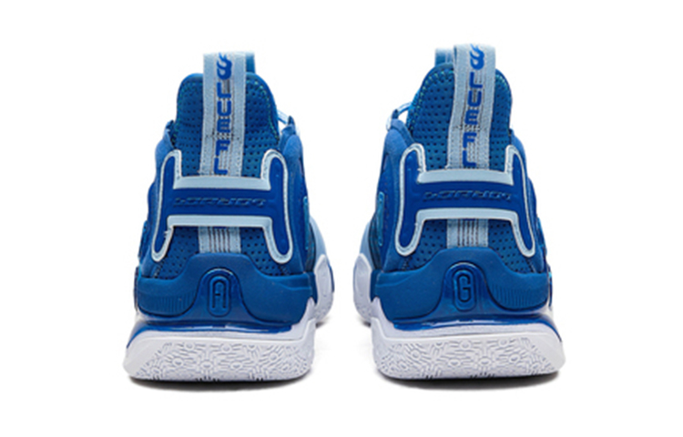 361° AG 1 Basketball Shoes Men’s Mid Top Blue/White