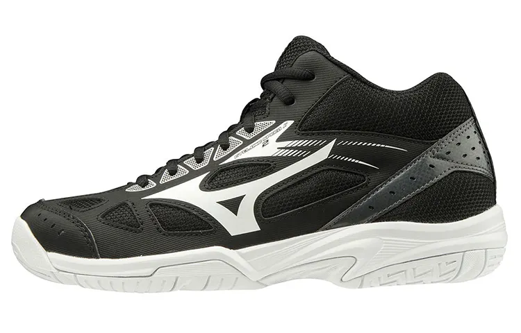 Mizuno Cyclone Speed 2 Volleyball Shoes Men's Mid Top Black/White