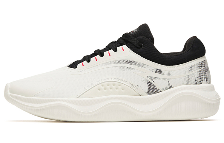 Anta Shenxing Comfortable Cushioning Slip Resistant Abrasion Resistant Low top Training Shoes Men's White Black