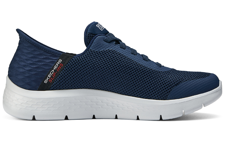 Skechers Breathable Lightweight Support Balance Cushioning Abrasion Resistant Low top Running Shoes Men’s Blue