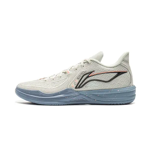 Li Ning Assassin's Creed 2 Cushioning Slip Resistant Breathable Low top Basketball Shoes Men's Light Lime