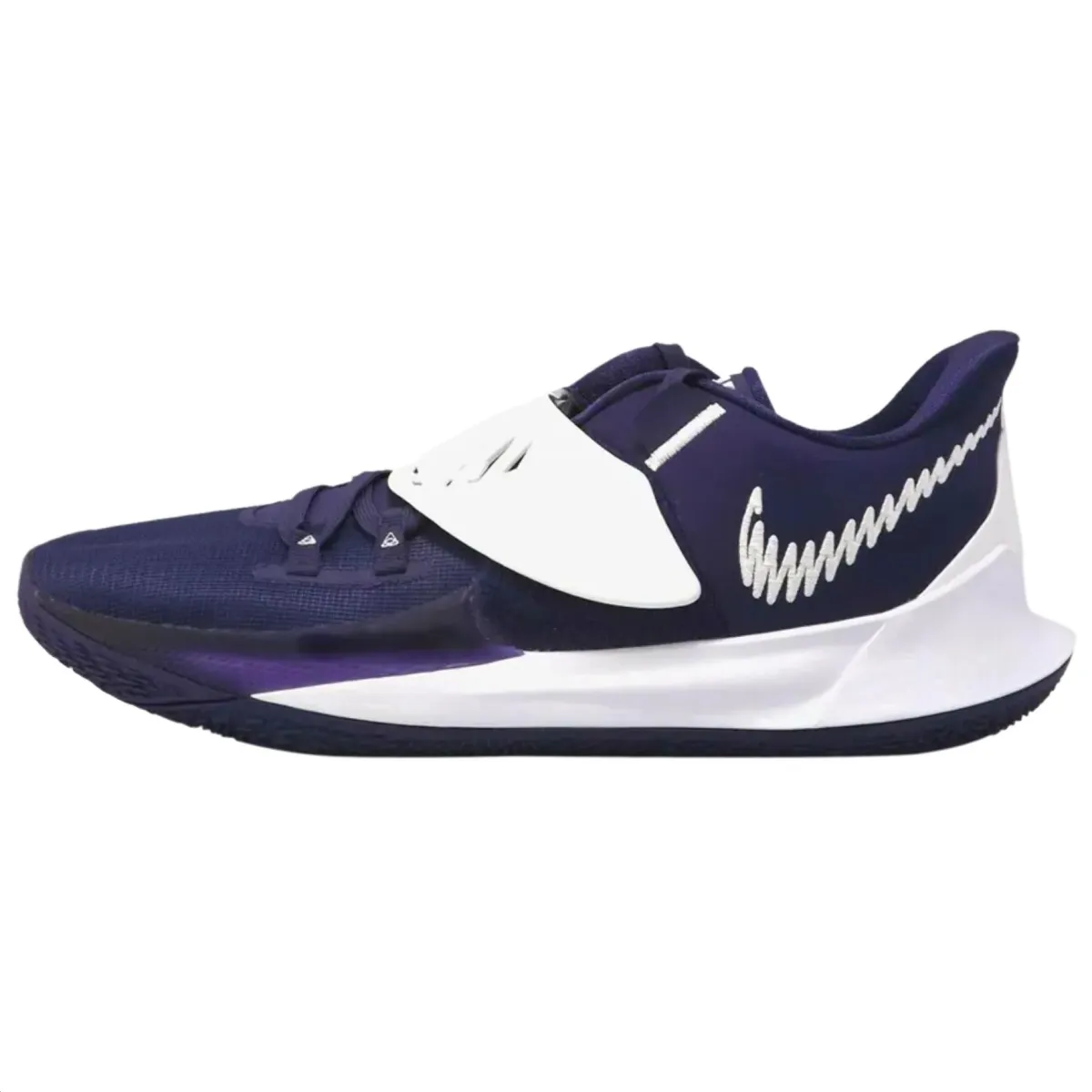 Nike Kyrie Low 3 Slip Resistant Abrasion Resistant Low top Basketball Shoes Men's Purple