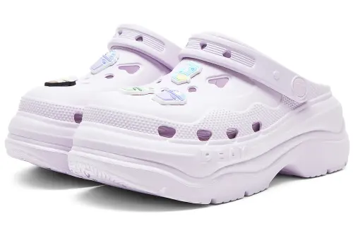 PEAK Taichi Elevator Shoes Clogs Women's Light Snow Purple