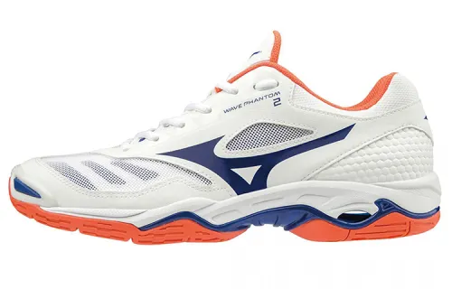 Mizuno Training Shoes Men's Low Top White/Blue/Orange