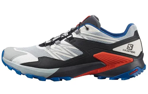 SALOMON XT Wings Fabric Comfortable Abrasion Resistant Abrasion Resistant Low top Mountaineering Shoes Men's