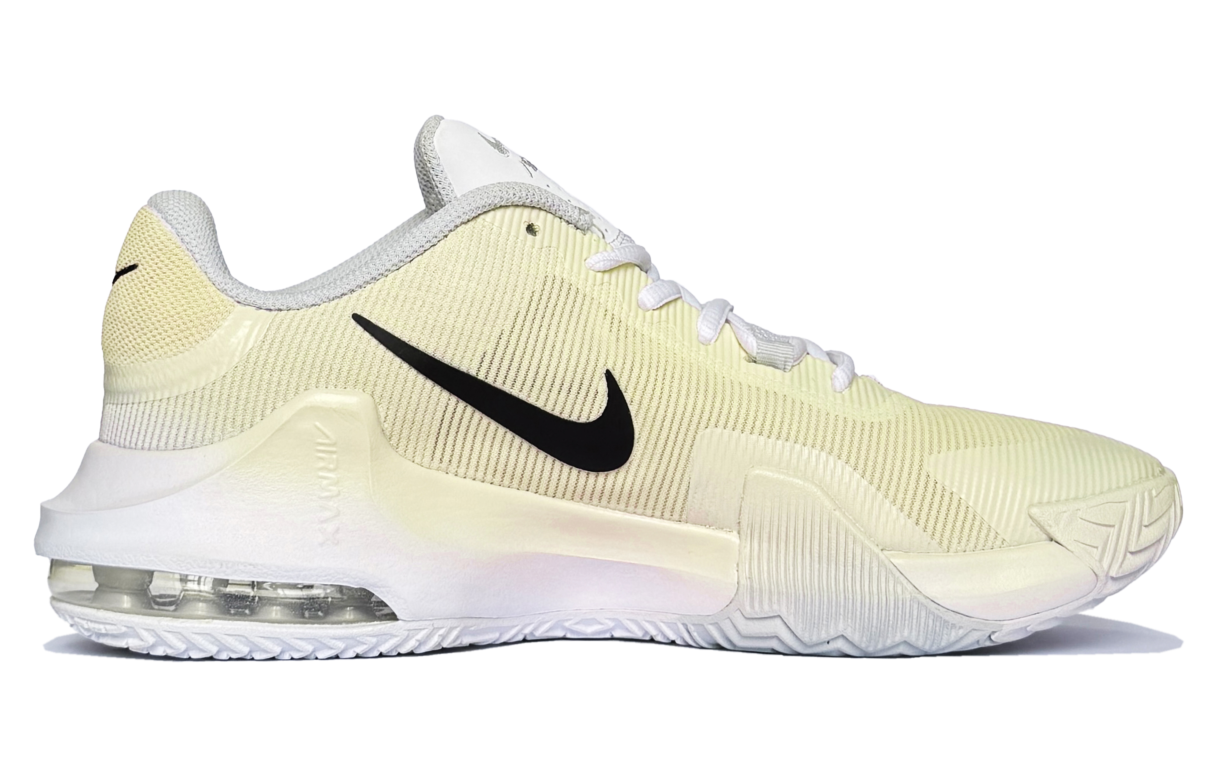 Nike Air Max Impact 4 Moon Mail, Temporally Radiant Gold Cushioning Low top Basketball Shoes Men’s Yellow White