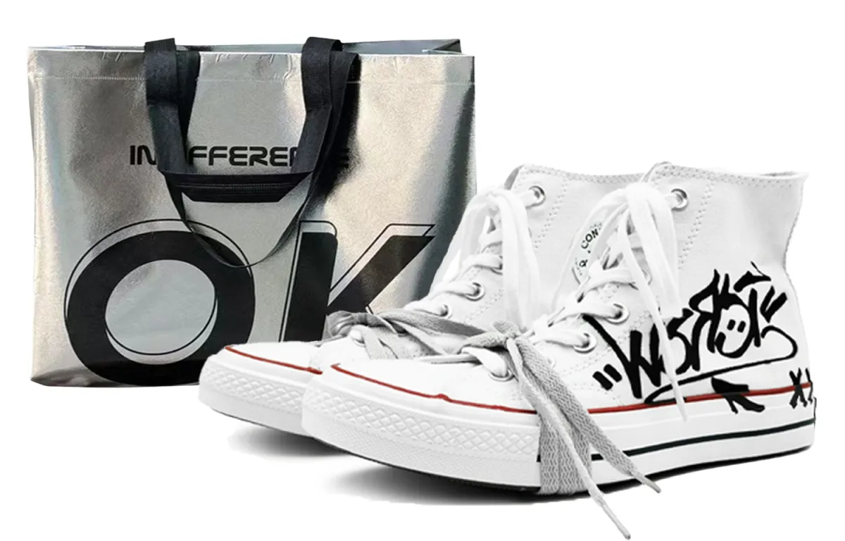 Converse 1970s Chuck Taylor High top Canvas Shoes Unisex Black White