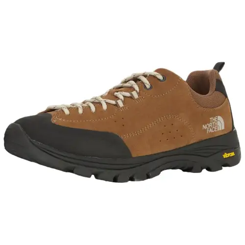 THE NORTH FACE RHINO Slip Resistant Abrasion Resistant Low top Mountaineering Shoes Unisex Brown Black