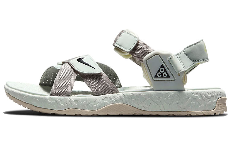 Nike ACG Air Deschutz Velcro Outdoor Sports Sandals Ivory