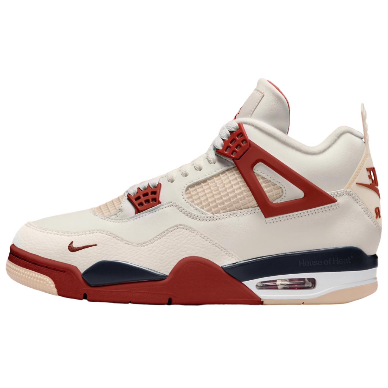 Nigel Sylvester x Air Jordan 4 OG Sail Brick After Brick' IQ8055
