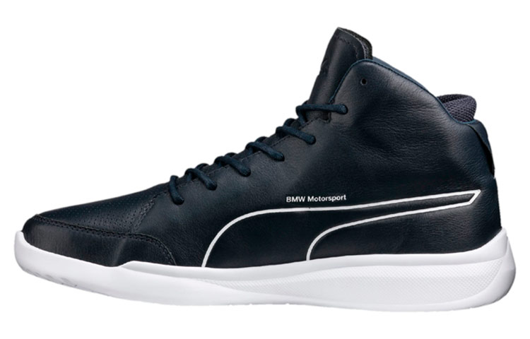 PUMA Bmw M Training Shoes Men's Mid Top Dark Blue
