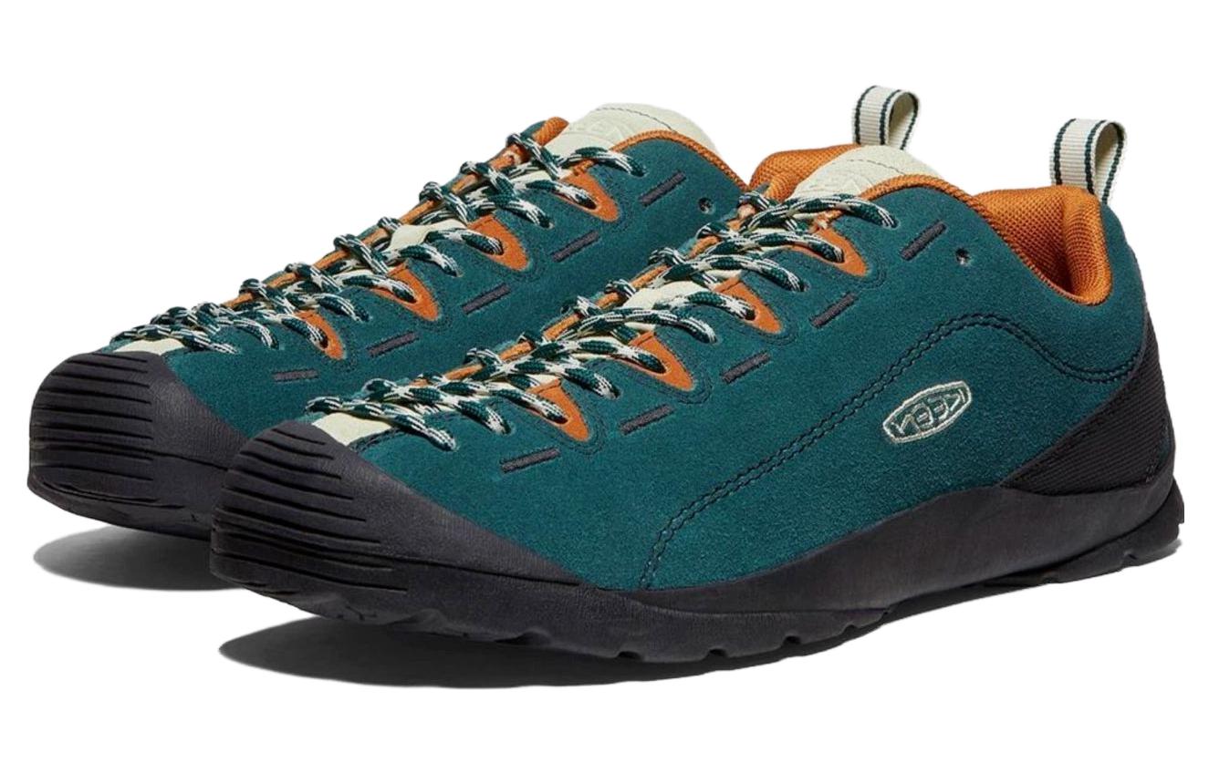Keen Jasper Slip Resistant Slip Resistant Low top Mountaineering Shoes Men’s Lake Green