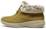 Skechers AGO WALK ARCH FIT BOOT Short Mid Calf Snow Boots Women's Chestnut