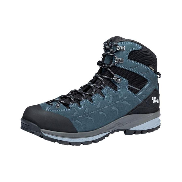 HanWag Makra Trek SF Extra GTX Slip Resistant Abrasion Resistant High top Hiking Shoes Men's Blue