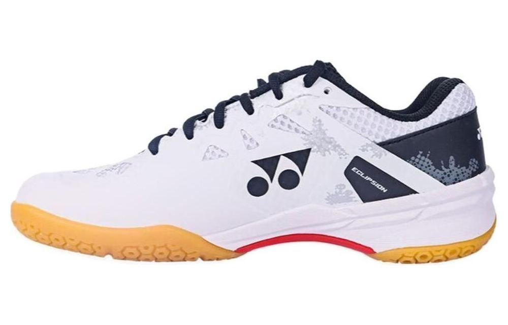 YONEX Abrasion Resistant Breathable Low top Badminton Shoes Unisex White Black